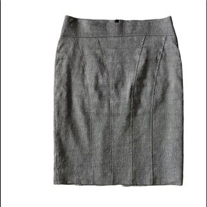 TEENFLO Stretch Linen Pencil Skirt Size 8